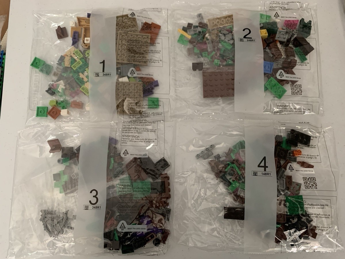 LEGO Minecraft: The Jungle Abomination (21176) Sealed Bags