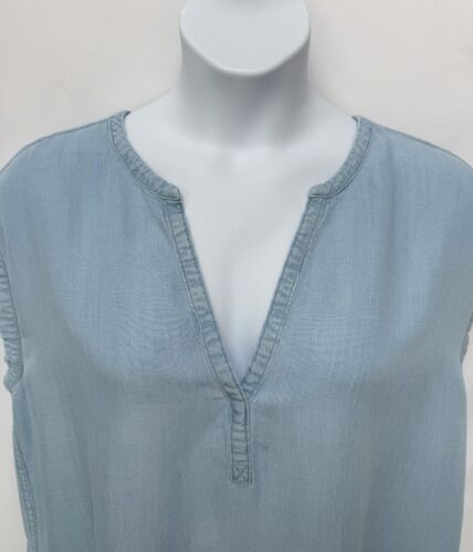 GAP Damen Gr. XL ärmellose Bluse mit V-Ausschnitt. - Bild 3 von 8