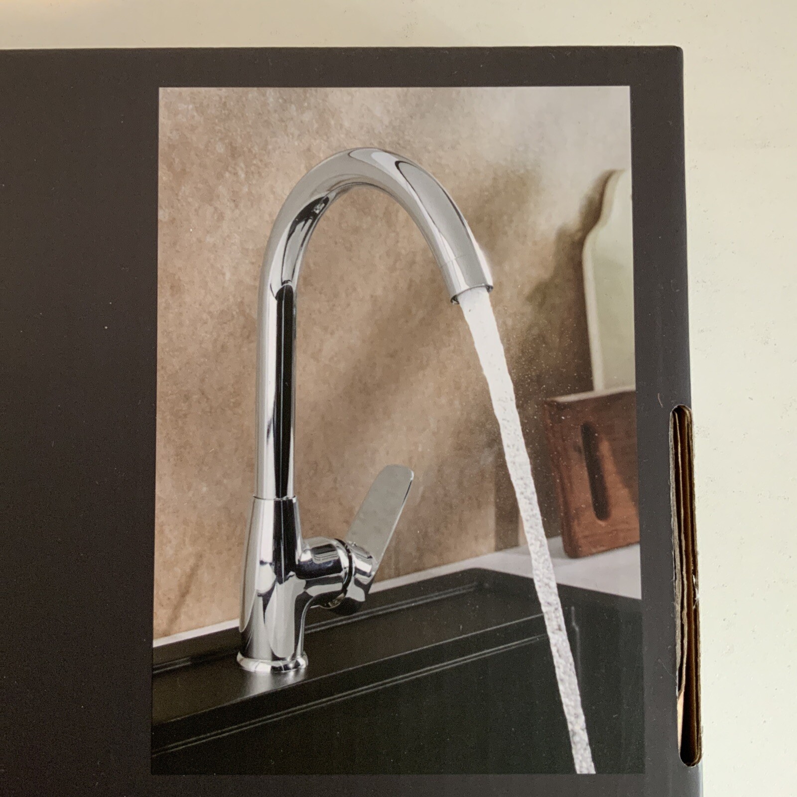 Livarno Home Kitchen Mixer Tap Swivel 33x21.5x5cm Eco Click Flow Control eBay