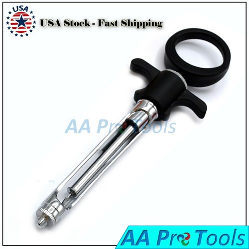 Professional GERMAN Dental Self-Aspirating Anesthetic Syringe 1.8ml BLACK Handle - Picture 2 of 2