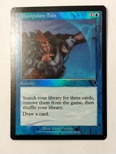 MANIPULATE FATE (Foil) Invasion MINT NEVER PLAYED MTG Magic The Gathering