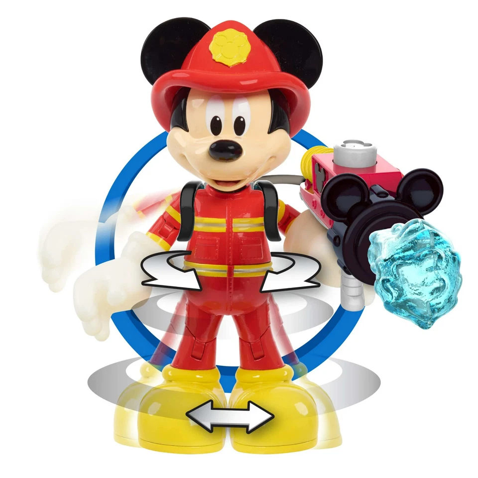 Disney Mickey Mouse Fire Rescue Action Figure Doll Toy Boys Ages 3 and Up - Image 3 of 4