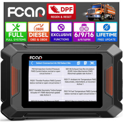 FCAR Heavy Duty Truck Scanner DPF Regen For Cummins All System Diesel Diagnostic