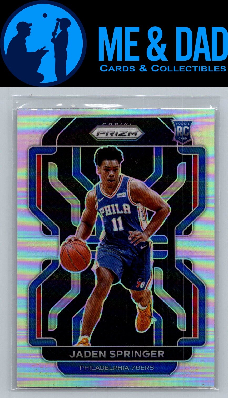 2021-22 Panini Prizm #317 Jaden Springer Silver