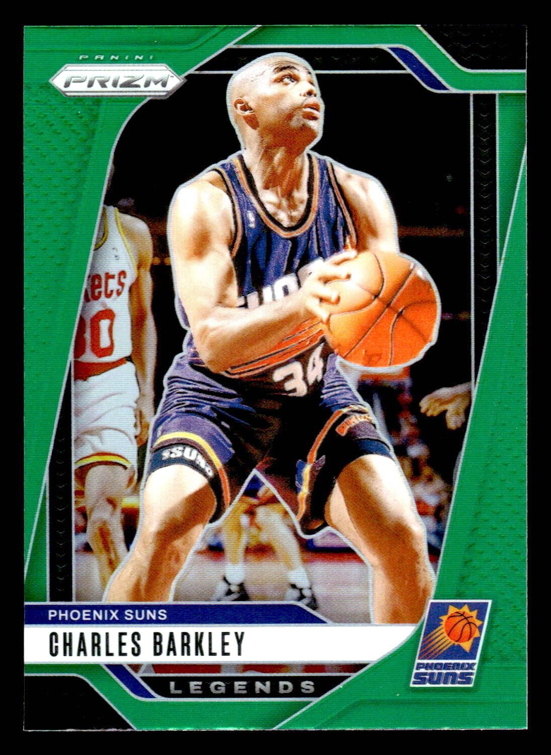 2024-25 Panini Prizm Charles Barkley Green Prizm #280 - Phoenix Suns