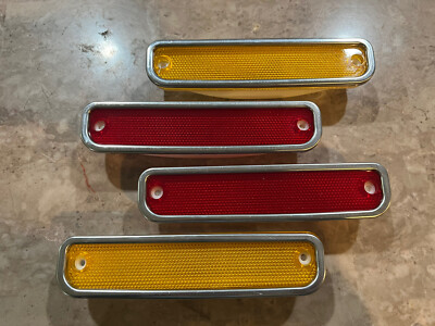 1973-1980 Chevrolet &GMC Truck Front & Rear Side Marker Lights Lens Set