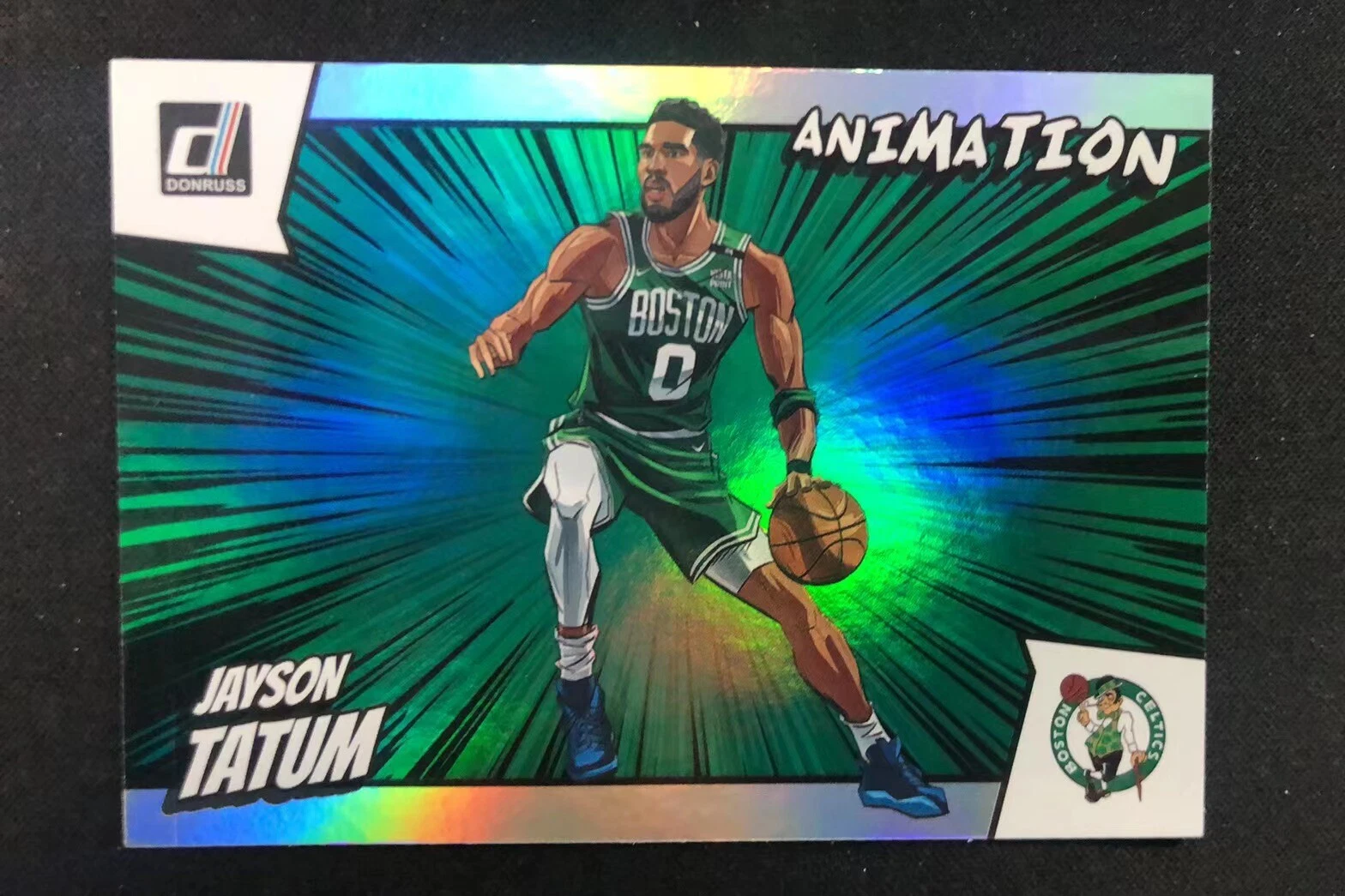 2022-23 Panini Donruss Jayson Tatum #6 Animation Case Hit SSP