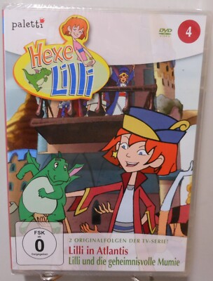 Hexe Lilli Kinder DVD Atlantis Geheimnisvolle Mumie 2 Orig. Folgen Drache #T697