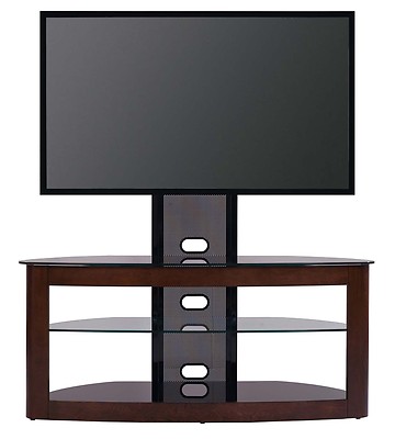 TransDeco TV Stand w/ Universal Mount 35 - 85 inch TV Entertainment Center - NEW