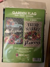 WELCOME TRUCK 12.5x18 inch Garden Flag Double Sided