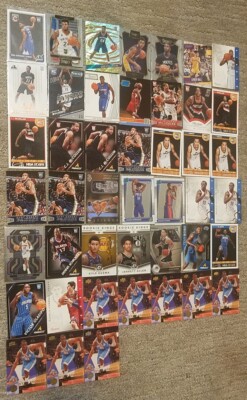  45 Card NBA Rookie Lot Hield Ball Towns McCollum Gobert Kuzma Russell Suggs