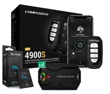 Compustar CS4900-S 4-Button 2-Way 3000' Remote Start System + X1LTE + BLADEAL