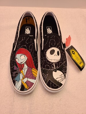 Vans x Nightmare Before Christmas Jack Sally Size Mens RARE VN0A4BV3TA3