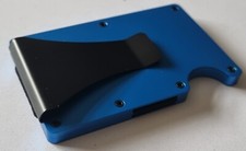 Carbon Fibre RFID Blocking Clip Wallet Slim Card Holder Me - FREE 48HR  SHIP