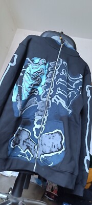 [L] Travis Scott Cactus Jack Skelett Jacke