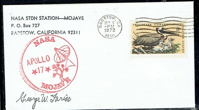 Space-USA-Apollo 17 Launch-NASA's Mojave Station-Barstow 6 Dec.1972