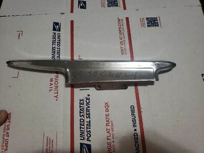NO*MAR Chrome Gasoline Door Guard for 1950 Ford