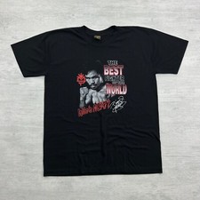 Vintage Y2K Manny Pacquiao Boxing Shirt Size XXL Black Fighting MMA