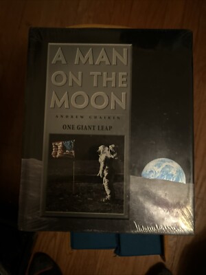 A Man On The Moon, Vol. 1: One Giant Leap by Andrew Chaikin - Hardcover New