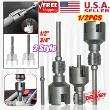 Pipe Thread Cutting Tool, Electric Drill Compatible Pvc Pipe Threader Kit AE