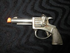 1950s / late 1940s Hubley ECHO Single Shot Diecast USA Western toy cap gun