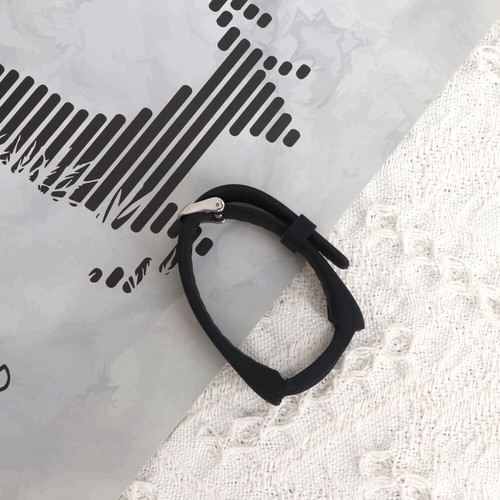 Smart Sports Watch Band Watch Replacement Band (Black) silicone watch strap - Zdjęcie 10 z 12