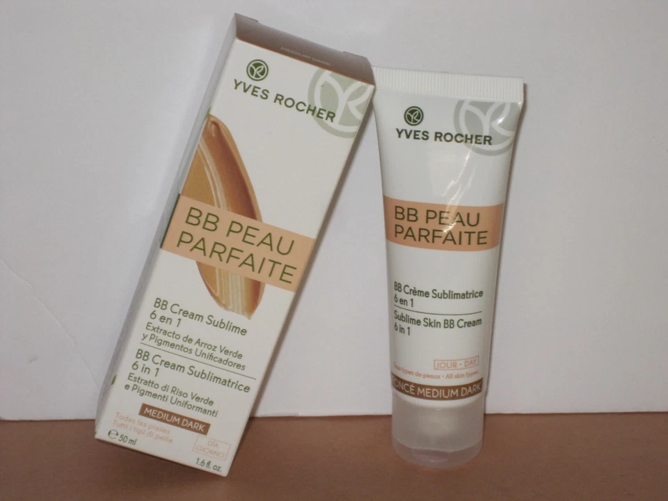 YVES ROCHER COULEURS NATURE BB CREAM SUBLIME SKIN (6 IN 1) #MEDIUM DARK 50ml.NEW - Image 3 of 4