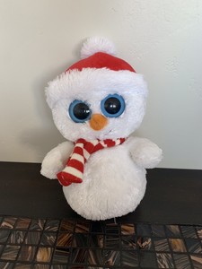 beanie boo scoops the snowman