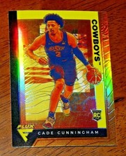 2021-22 Panini Chronicles Draft Picks Orange #226 Cade Cunningham Flux RC