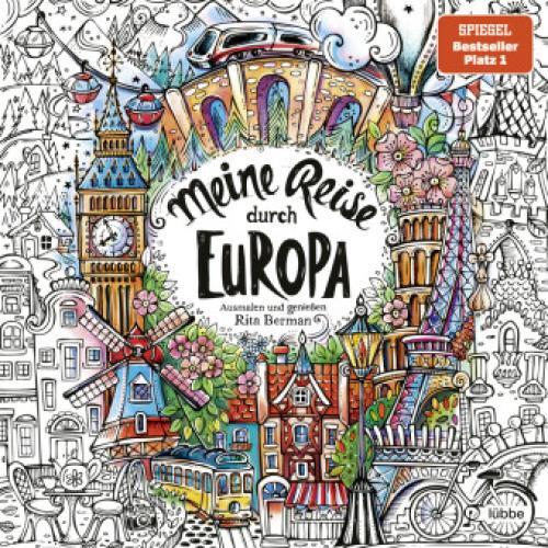 Thumbnail - Meine Reise Durch Europa Ausmalen Und Genießen 6361