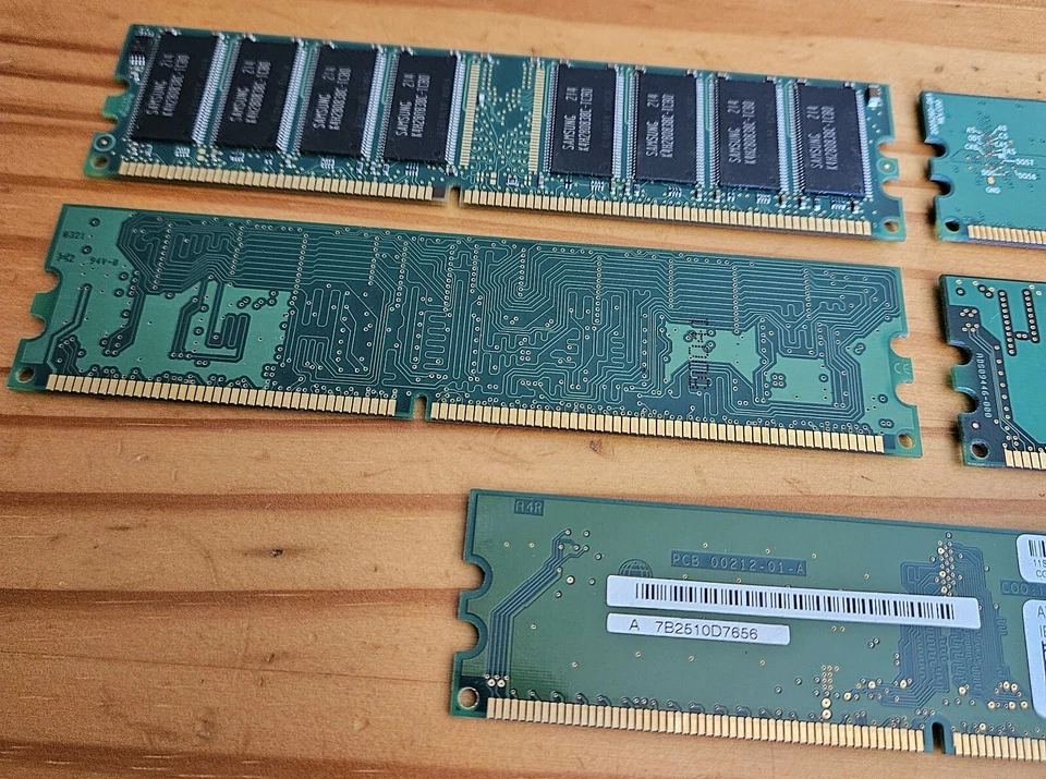 Kingston Samsung Memory RAM DDR Lot Of 5 See Pics For Details BX1 - Image 2 of 4