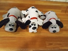 Pound Puppies Lot of 3 Tonka Vintage Plush Puppy Dog