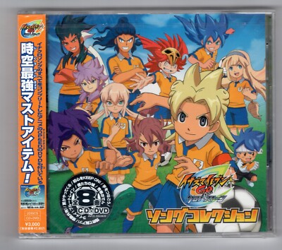 Animation-Inazuma Eleven GO Chrono Stone Song Collection [CD+DVD JAPAN + OBI/6