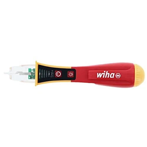 Wiha Non Contact Voltage Tester Category IV 12 1000V AC with Flash