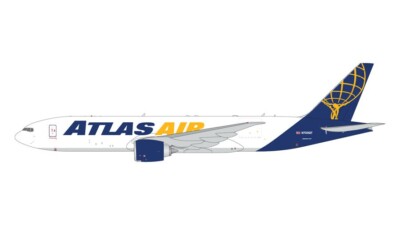 B777-200LRF ATLAS AIR REG: N703GT WITH STAND - GEMINI JETS GJGTI2294 1/400