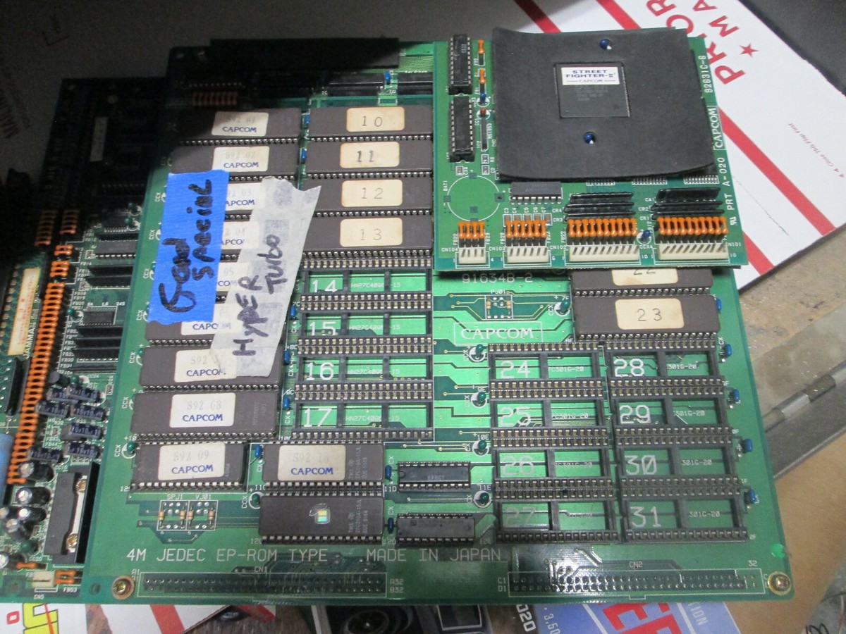STREET FIGHTER 2 SPECIAL TURBO HACK PCB BOARD FOR ARCADE VIDEO