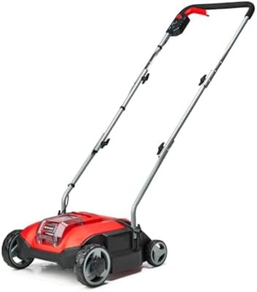 Einhell Power X-Change - Scarificatore senza fili da 18 V, motore senza spazzole
