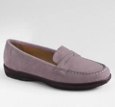 Lands' End Lakewood Penny Loafer Women's Moc Shoes $50 NIB