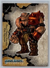 2001 Mage Knight Rebellion Half-Troll Hacker RE40 Trading Card