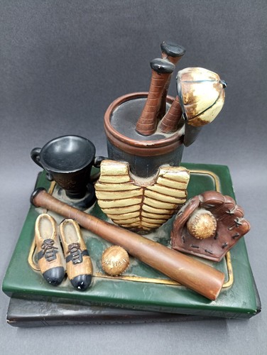 BASEBALL LEGEND Baseball stick, cap and ball maquette Great decor - Picture 5 of 24