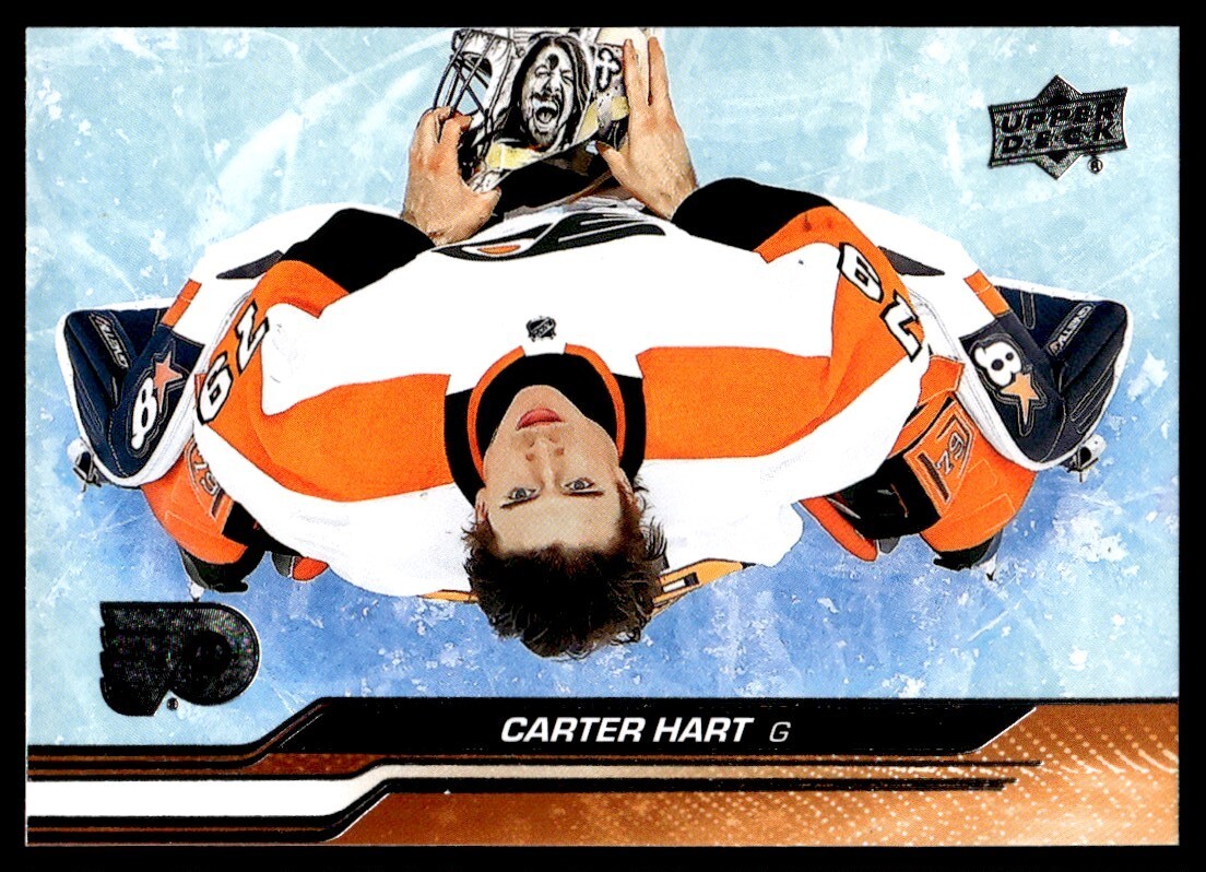 2023-24 Upper Deck Series 2 Carter Hart Philadelphia Flyers