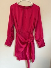 Nasty Gal Wrap Mini Dress Size S EUC