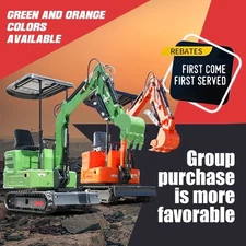 Gasoline 13.5HP Mini Excavator B&S Farm USA Stock,Assistive device collection