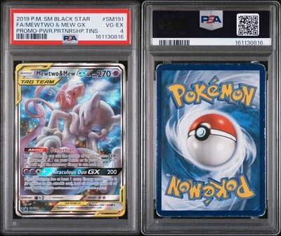 Buy Mewtwo & Mew GX SM191 Sm Holo online | eBay