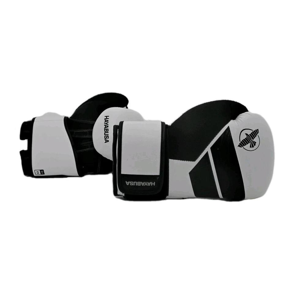 Hayabusa S4 XS Fight Sport Gloves for Men and Women - Black & White - Image 2 of 4