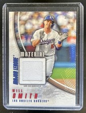 2025 Topps Will Smith Major League Material Jersey #MLM-WS Dodgers