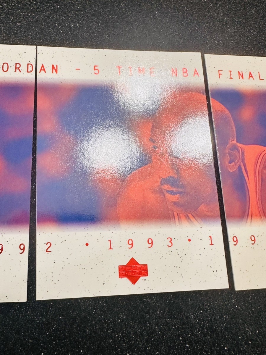 1997年 マイケルジョーダン MVP 記念プレート UPPER DECK 1997 Michael Jordan Upper Deck Japanese Commemorative Finals MVP