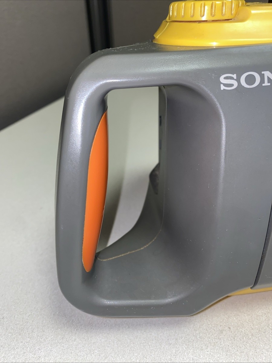 Buy Vtg 1990s Sony Cfm-104 Yellow Cassette Tape Player Stereo