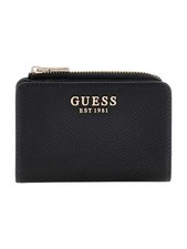 GUESS Portafoglio Donna LAUREL II SLG ZIP ARND CRD CSE SWZG74 59156 BLA BLACK