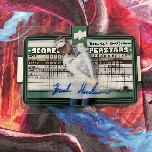 Brooke Henderson #SS-9 card